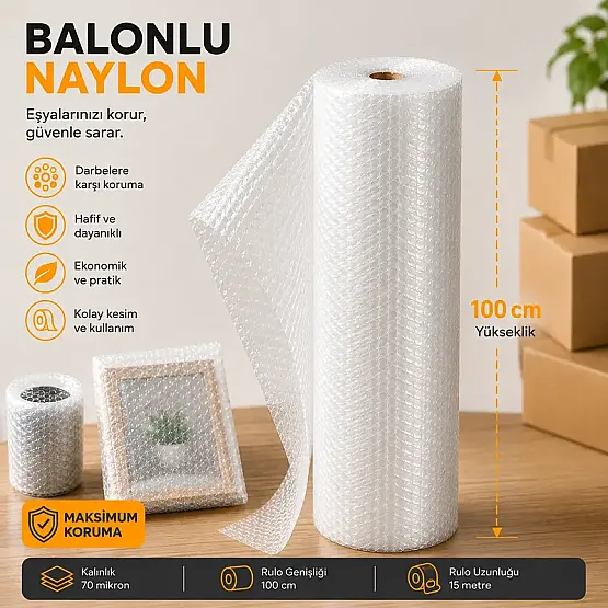 100x15 Metre Balonlu Naylon - 2