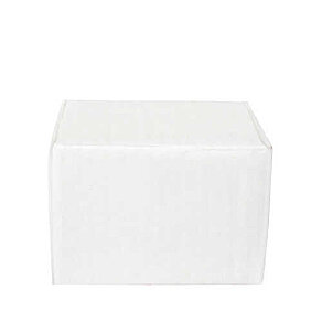 10x7x7cm White Double Wall Cardboard Box - Kolici (1)