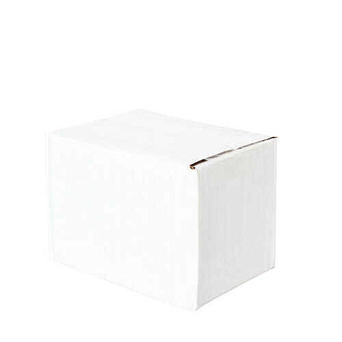 10x7x7cm White Double Wall Cardboard Box - 3