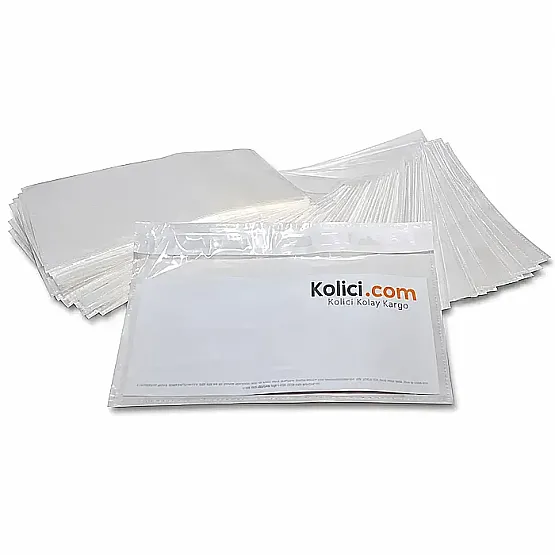 11*14cm Yapışkanlı Fatura Cebi - 250 Adet - 1