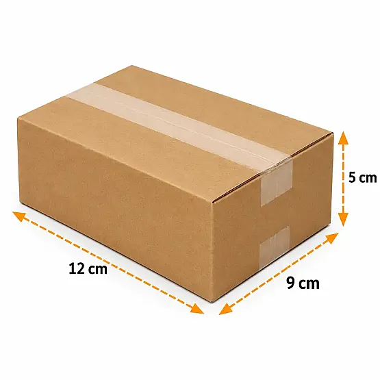 12*9*5cm Koli - 0,2 Desi Koli - Tek Oluklu Koli - 4