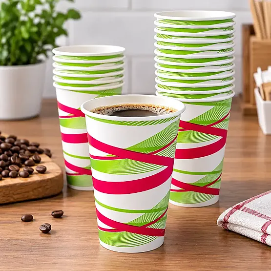12 Oz Karton Bardak - 1000 Adet - 1