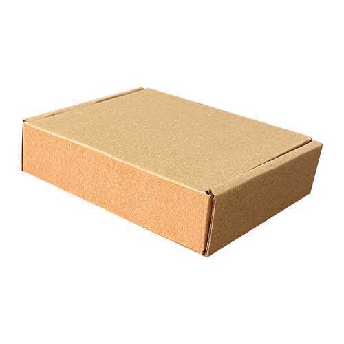 12x10x3cm Kilitli Kutu - 0,1 Desi Kutu - Tek Oluklu Kutu - Kraft - 2