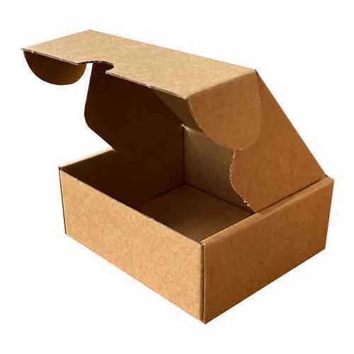 12x10x4,5cm Kilitli Kutu - 0,2 Desi Kutu - Tek Oluklu Kutu - Kraft - 1