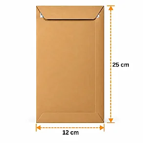12x25cm Kraft Zarf - 25 Adet - 3