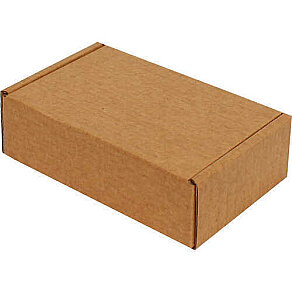 12x8x6.5 cm Kraft Locking Box - Kutu (1)