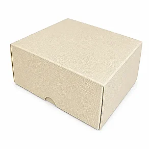 13*10*6cm Krem Renkli Kutu - 0,3 Desi Kutu - Kutu (1)
