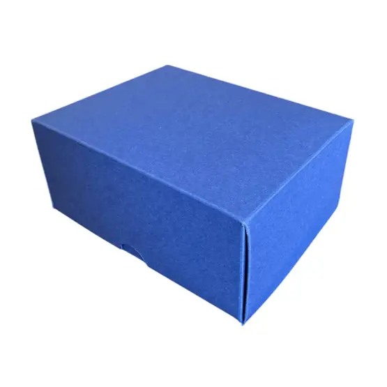 13*10*6cm Lacivert Renkli Kutu - 0,3 Desi Kutu - 3
