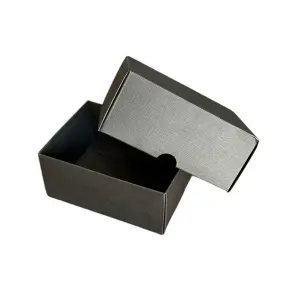 13x10x6 cm Black Colored Box - 0.3 Desi Box - 1
