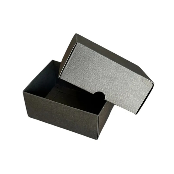 13x10x6 cm Black Colored Box - 0.3 Desi Box - Kutu