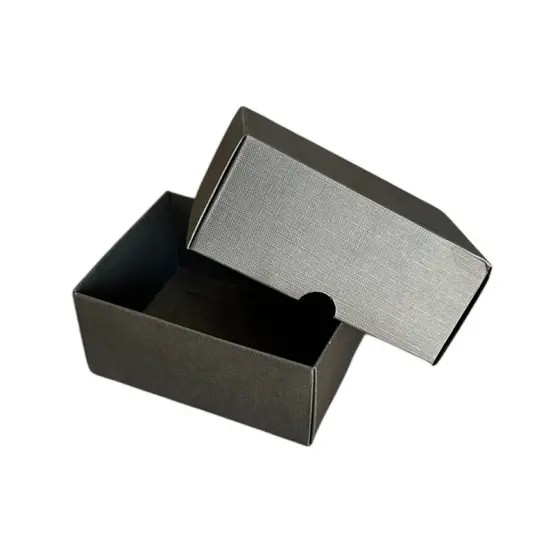 13x10x6 cm Black Colored Box - 0.3 Desi Box - 1