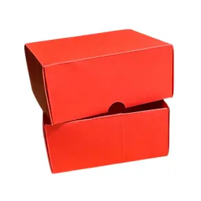 13x10x6 cm Red Colored Box - 0.3 Desi Box - 2