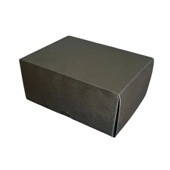 13x10x6cm Renkli Karton Kutu - Siyah - 3