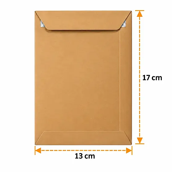 13x17cm Kraft Zarf - 25 Adet - 4