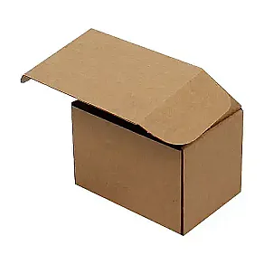 13x6x6cm Lockable Box - 0.16 Desi Box - Kraft - Kutu (1)