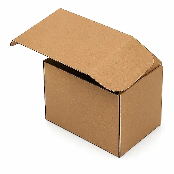 13x6x6cm Lockable Box - 0.16 Desi Box - Kraft - 3