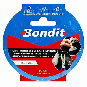 14mm x 25 Metre Çift Taraflı Film Bant - Kolicim (1)