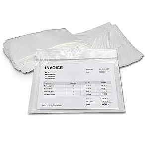 14x25cm Yapışkanlı Fatura Cebi - 250 Adet - 3