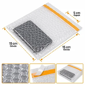 15x15+5cm Balonlu Torba - Bantlı - Kolicim (1)