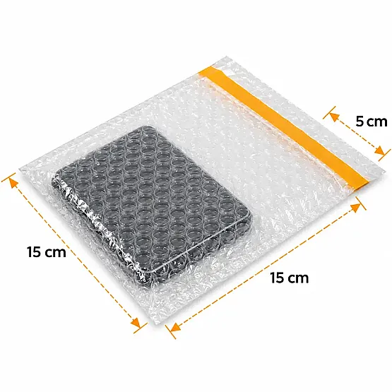15x15+5cm Balonlu Torba - Bantlı - 3