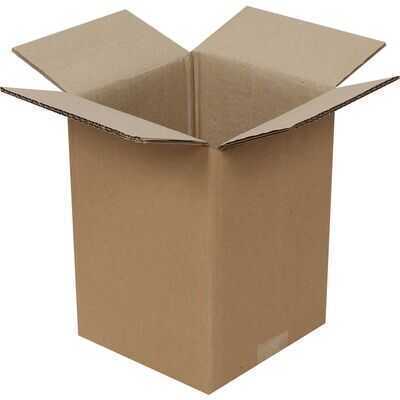 17,5x17,5x24,5cm Koli - 2,5 Desi Koli - Çift Oluklu Koli - 2