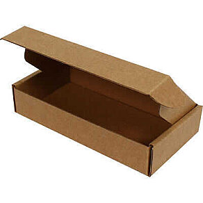 17x8x4 cm Kraft Locking Box - 0.2 Desi Box - Kutu