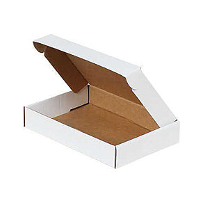 18x12x3cm Kutu - 0,2 Desi Kutu - Kilitli Kutu - Beyaz - Kutu