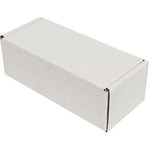 18x7,5x6cm Kutu - 0,1 Desi Kutu - Kilitli Kutu - Beyaz - Kutu (1)