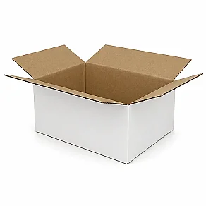 20x15x10cm Koli - 1 Desi Koli - Tek Oluklu Koli - Beyaz - 1