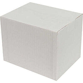 20x15x15cm Koli - 1,5 Desi Koli - Tek Oluklu Koli - Beyaz - Kolici (1)