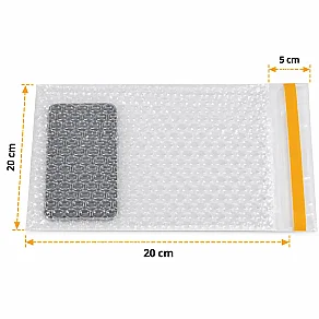 20x20+5cm Balonlu Torba - Bantlı - Kolicim (1)