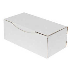 22,5*12*8cm Kutu - 0,7 Desi Kutu - Kilitli Kutu - Yeni Tip - Beyaz - Kutu (1)