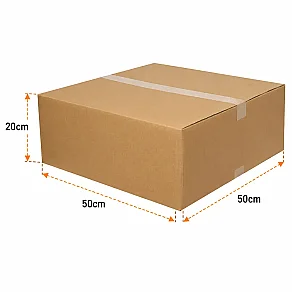 50x50x20cm Koli - 17 Desi Koli - Çift Oluklu Koli - Kolicim (1)