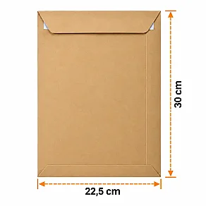 22,5x30cm Kraft Zarf - 25 Adet - Kolicim (1)