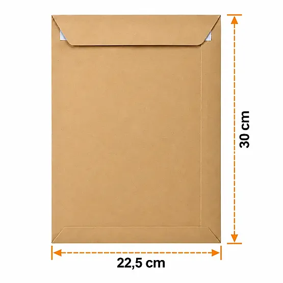 22,5x30cm Kraft Zarf - 25 Adet - 2