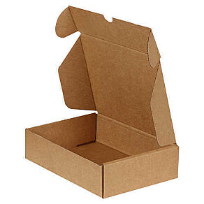 23x14x8 cm Kraft Locking Box - Kutu