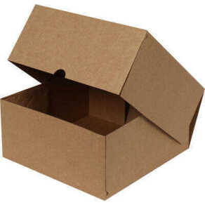24,5x24,5x11,5cm E Ticaret Kutusu - 2,3 Desi Kutu - 4 Nokta Kutu - Kraft - Kutu