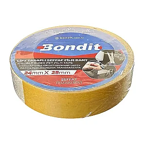 24mm x 25 Metre Çift Taraflı Film Bant - 1