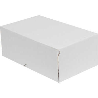 25*16*10cm Kutu - 1,3 Desi Kutu - E Ticaret Kargo Kutusu - 4 Nokta Desi - Beyaz - 3