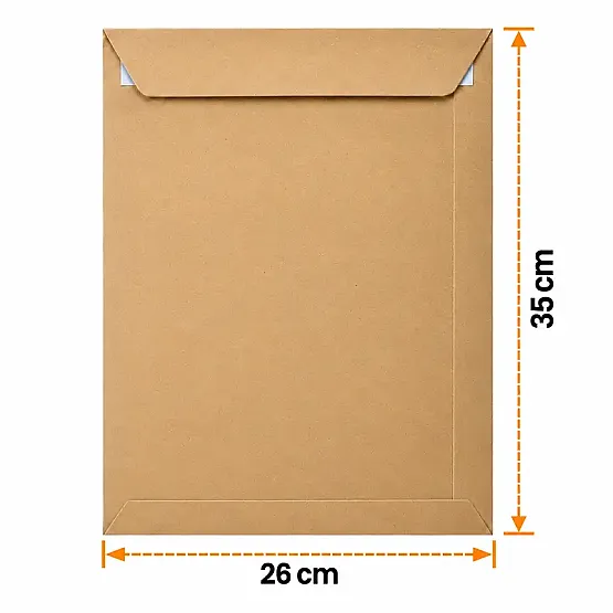 26x35cm Kraft Zarf - 25 Adet - 3