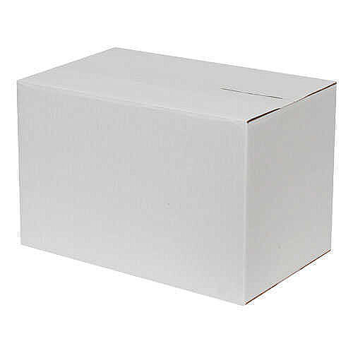 28x18x18cm Koli - 3 Desi Koli - Tek Oluklu Koli - Beyaz - 2