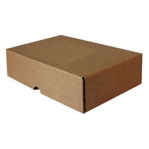 28x20x12 cm Kraft Locking Box - 2 Desi Box - Kutu (1)