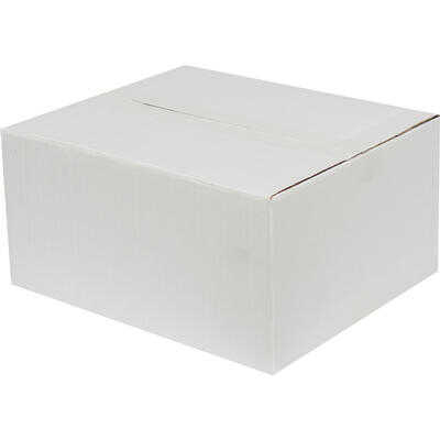 30*25*15cm Koli - 3,8 Desi Koli - Tek Oluklu Koli - Beyaz - 2