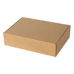 30*26*5,5cm Kutu - 1,4 Desi Kutu - Çift Oluklu Kilitli Kutu - 2