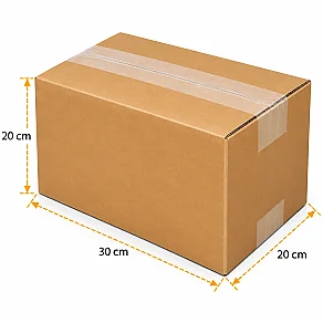 30x20x20cm Koli - 4 Desi Koli - Çift Oluklu Koli - 3