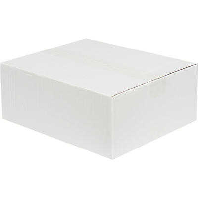 30x25x12cm Koli - 3 Desi Koli - Tek Oluklu Koli - Beyaz - 2