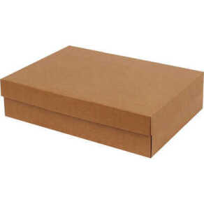 32*22*8cm Kutu - 2 Desi Kutu - Kilitli Kutu - Kraft - 2