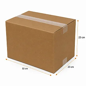 32x23x23cm Koli - 6 Desi Koli - Çift Oluklu Koli - Kolicim (1)