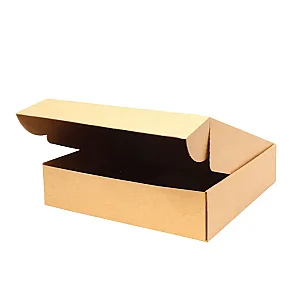 35x24x11cm Kilitli Kutu - 3 Desi Kutu - Çift Oluklu - 1