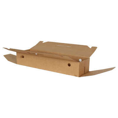 39x11,5x7cm Kutu - 1 Desi Kutu - Lahmacun Kutusu - Kraft - 2